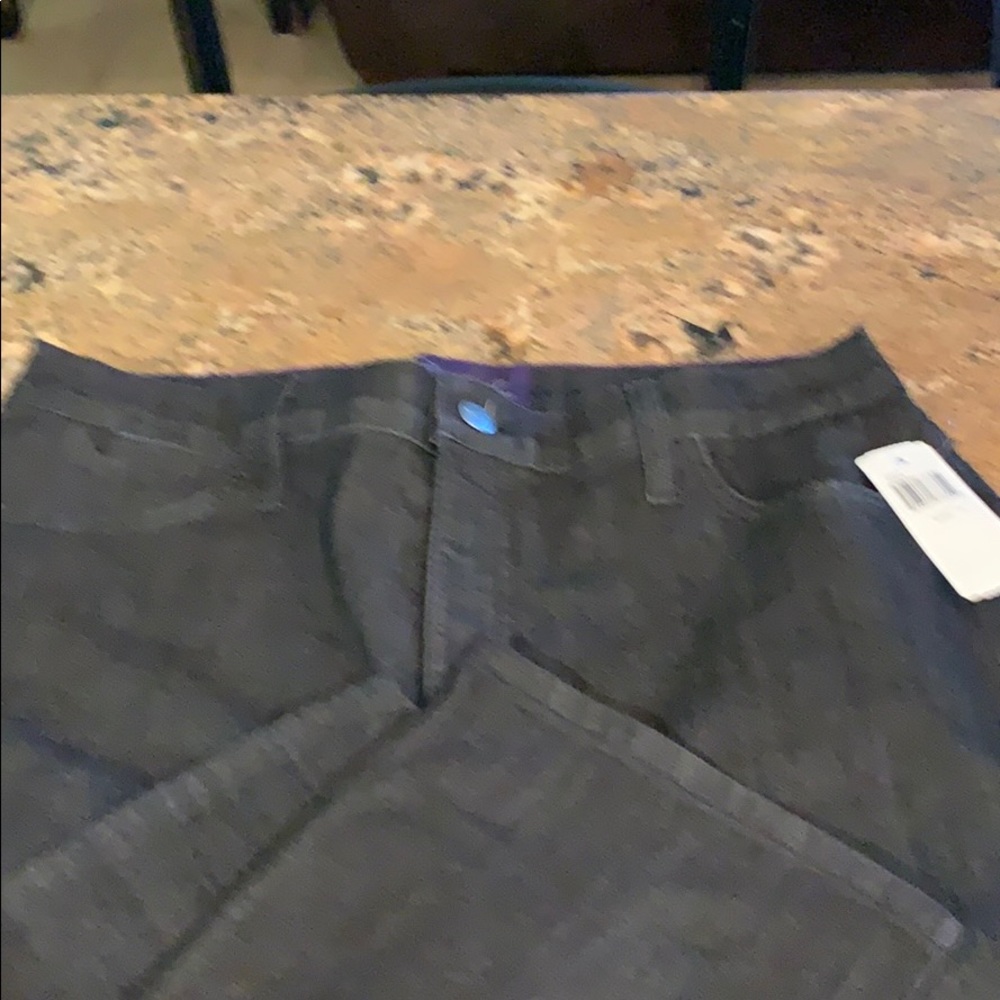 Black denim jeans